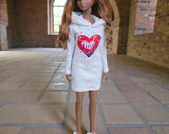 Abito classico con cappuccio Smart Doll
