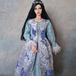 Iplehouse EID SID/ Sartoriaj SD/ feeple65/ impldoll sd/ Sophia bjd sd and similar sizes bjd dolls medieval dress/ fantasy style dress