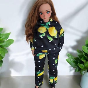 Tracksuit  for PEAR Smart Doll/ sweater and pocket joggers set/ leisure set  for bjd 1/3 scale doll like Smart Doll