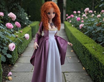 Fantasy Medieval Dress for Smart Doll classic, SD13, DD BJD dress