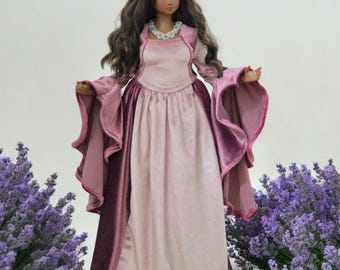 Pear smart doll Mittelalter Kleid / Gewand / SD BJD Kleid