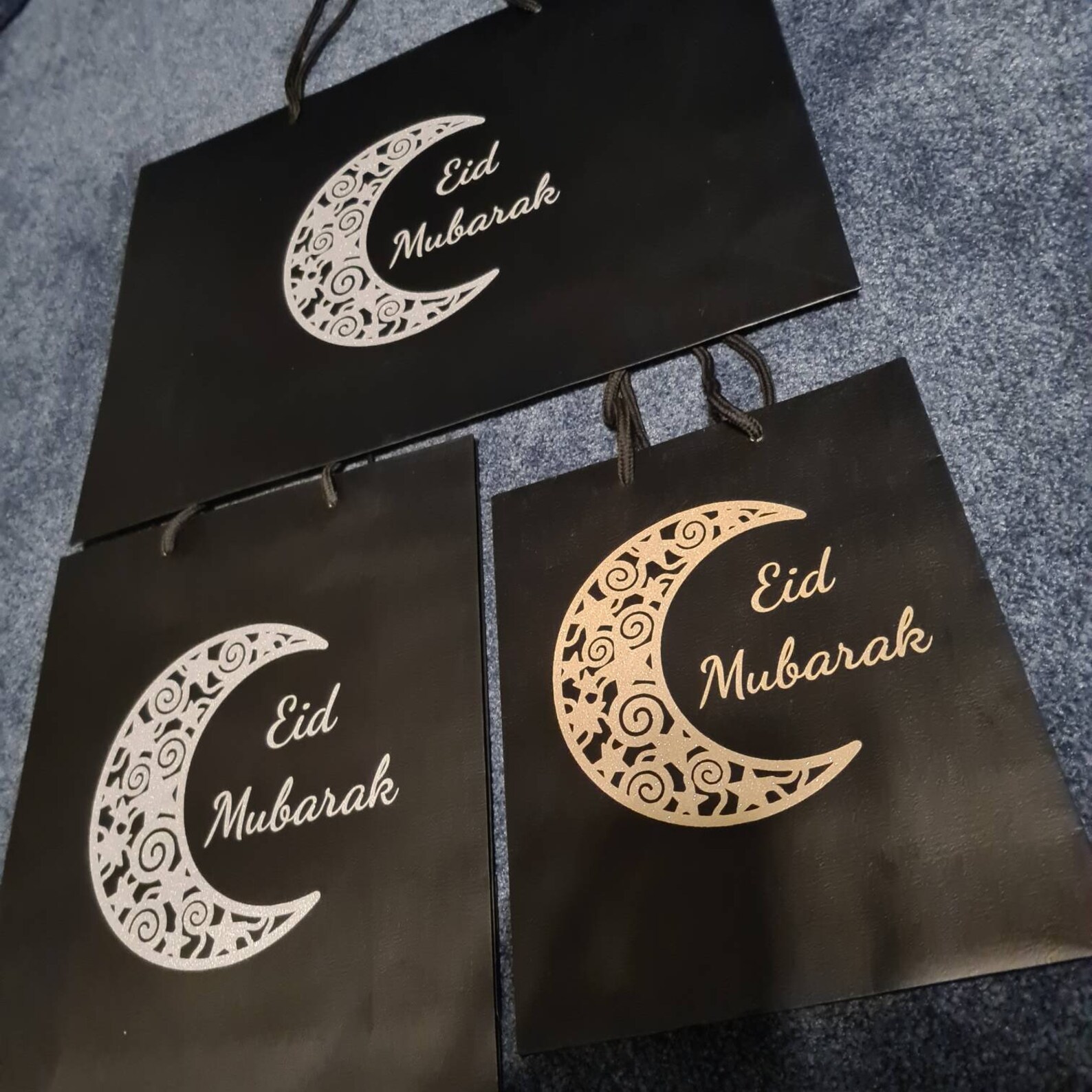 Personalised Eid Mubarak Luxury Gift Bag islamic gift bags Etsy
