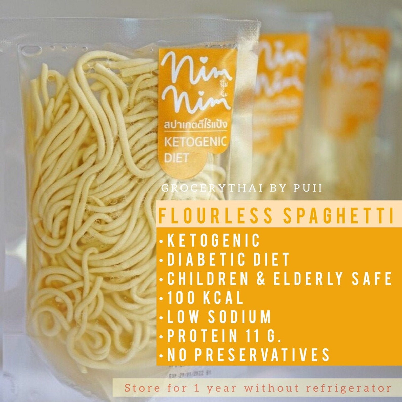 3xketo Flourless Spaghetti Noodle natural100/no Etsy Hong Kong