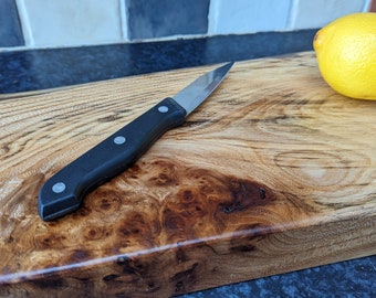 Large Chunky Chopping Board, Live Edge chopping board, Solid Wood Cheese Board, Wine And Cheese Board, Chopping Block, Chopping Board