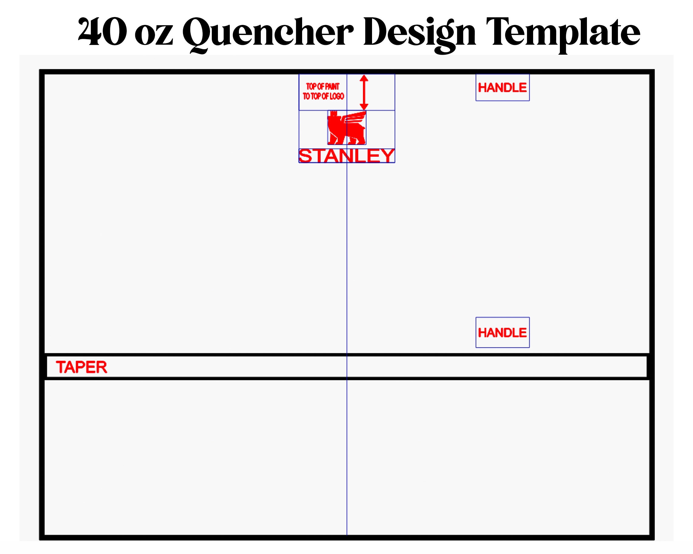 40 Oz Quencher Stanley Cup – Woodfire Design