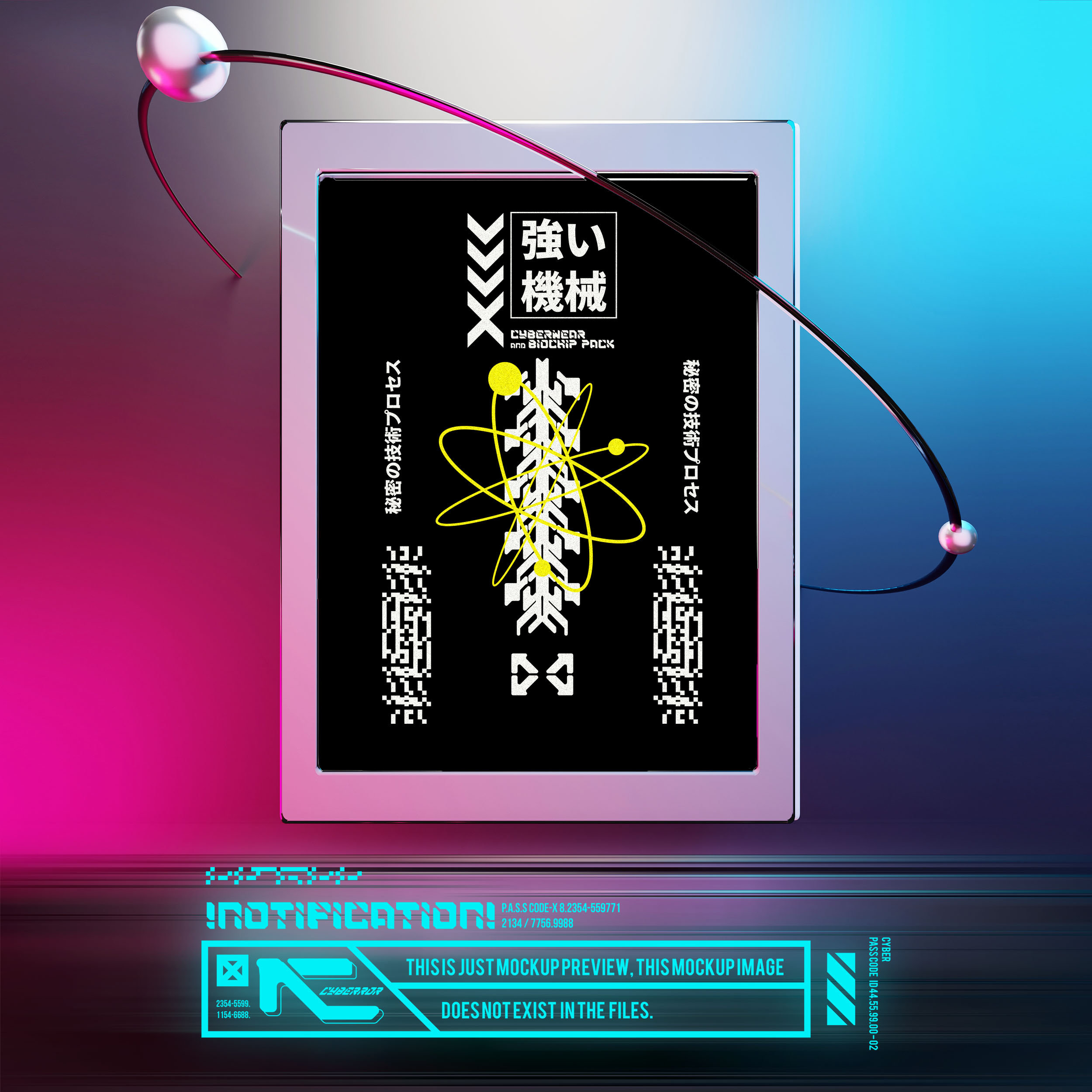 え*の様 1990s Y2K Millitary Design GimmickC Retro Futuristic 2000s Y2k Sci-fi Gaming Cyberpunk Decals