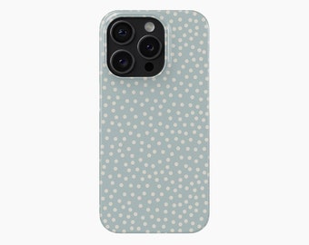 GREEN POLKA DOT Phone Case | iPhone 15 14 13 12 11 X Xr Pro Plus | Samsung Galaxy S24 S23 S22 S21 S20 Fe Ultra | Google Pixel 8 7 6