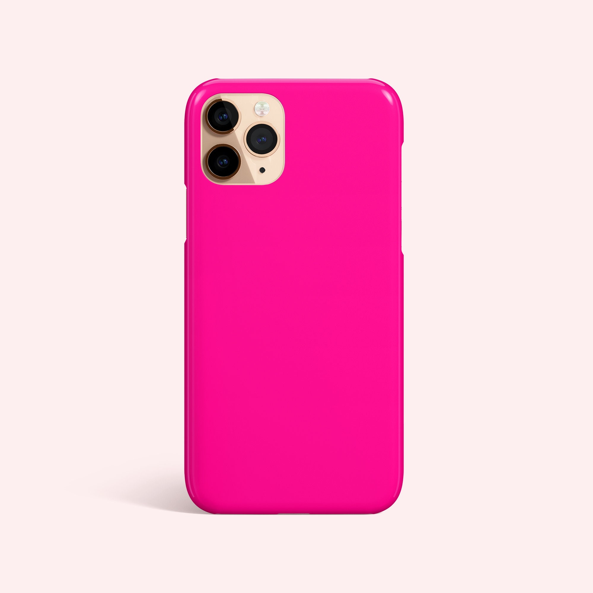 BRIGHT PINK NEON Phone Case for iPhone 12 11 X Xs Xr Se 8 7 6 Etsy
