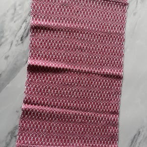 Handwoven 100% Cotton Kitchen Dish Towels, Modern Geometric Diamond Pattern Tea Towels image 11