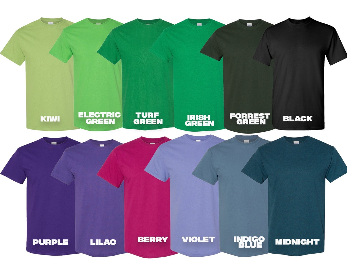 Gildan Blank Unisex TShirt Screenprint HTV Vinyl Etsy