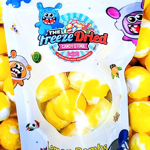 Freeze Dried Lemon Bombs