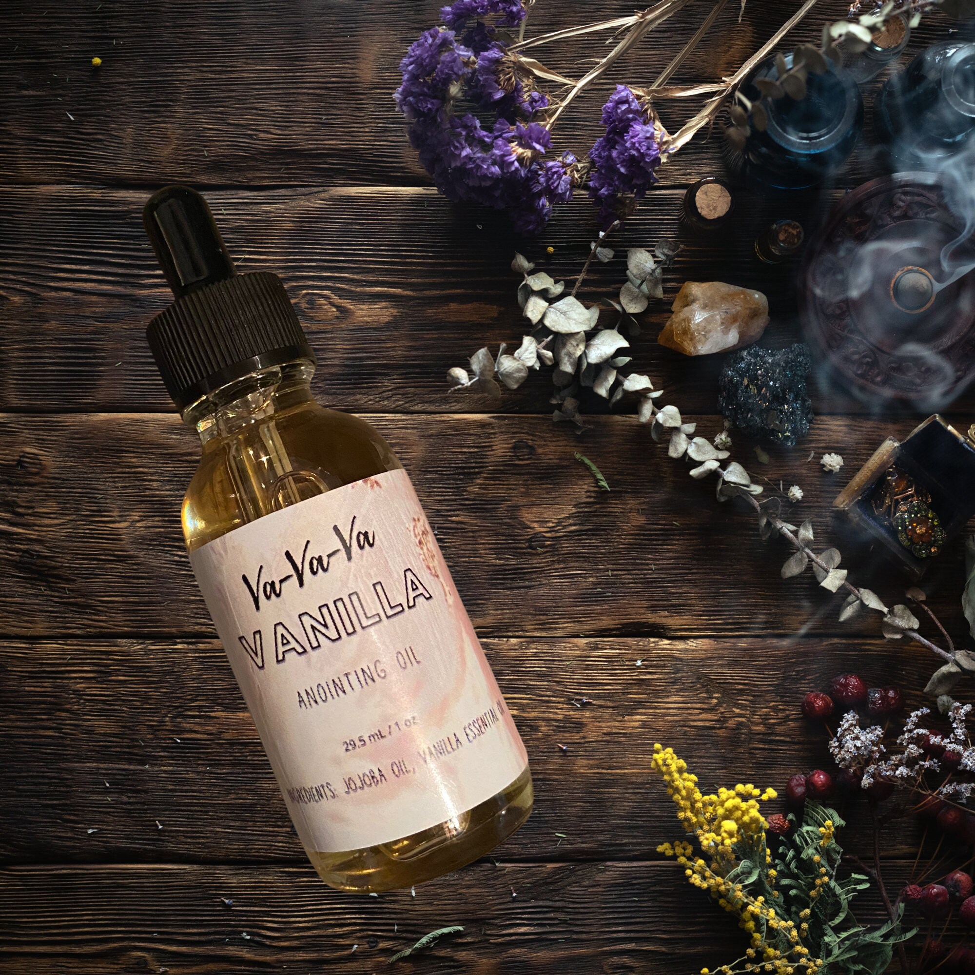 Vanilla Anointing Oil Witchy Oils Ritual Oils Vanilla Oil Oils for  Spellcraft Anointing All Purpose Oil Candle Oils 