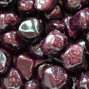 Garnet Tumbled Stones - Garnet Crystals - Garnet - Tumbled Stones - Garnet and Ruby - Crystals for Energy - Crystals for Passion - Garnet