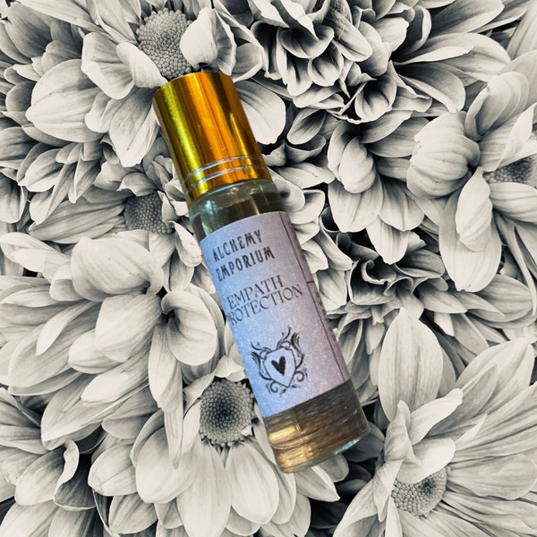 Empath Protection Essential Oil Roller Blend - Intention Roller Ball - Essential Oil Roller Ball Oil - Protection Oils - Aura Cleansing Oil