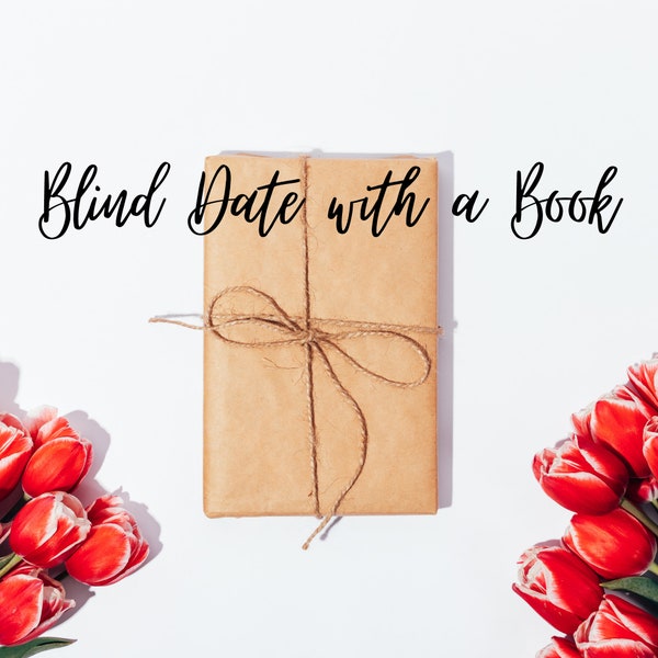 Blind Date with a Book - Mystery Book - Surprise Book - Gift for Her - Gift for Him - Book Lover Gifts - Surprise - Book Box