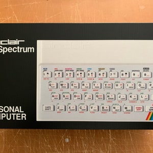 Sinclair ZX Spectrum Rubber White Special EMPTY BOX ( Caja / Boîte / der Karton / Caixa / Scatola )