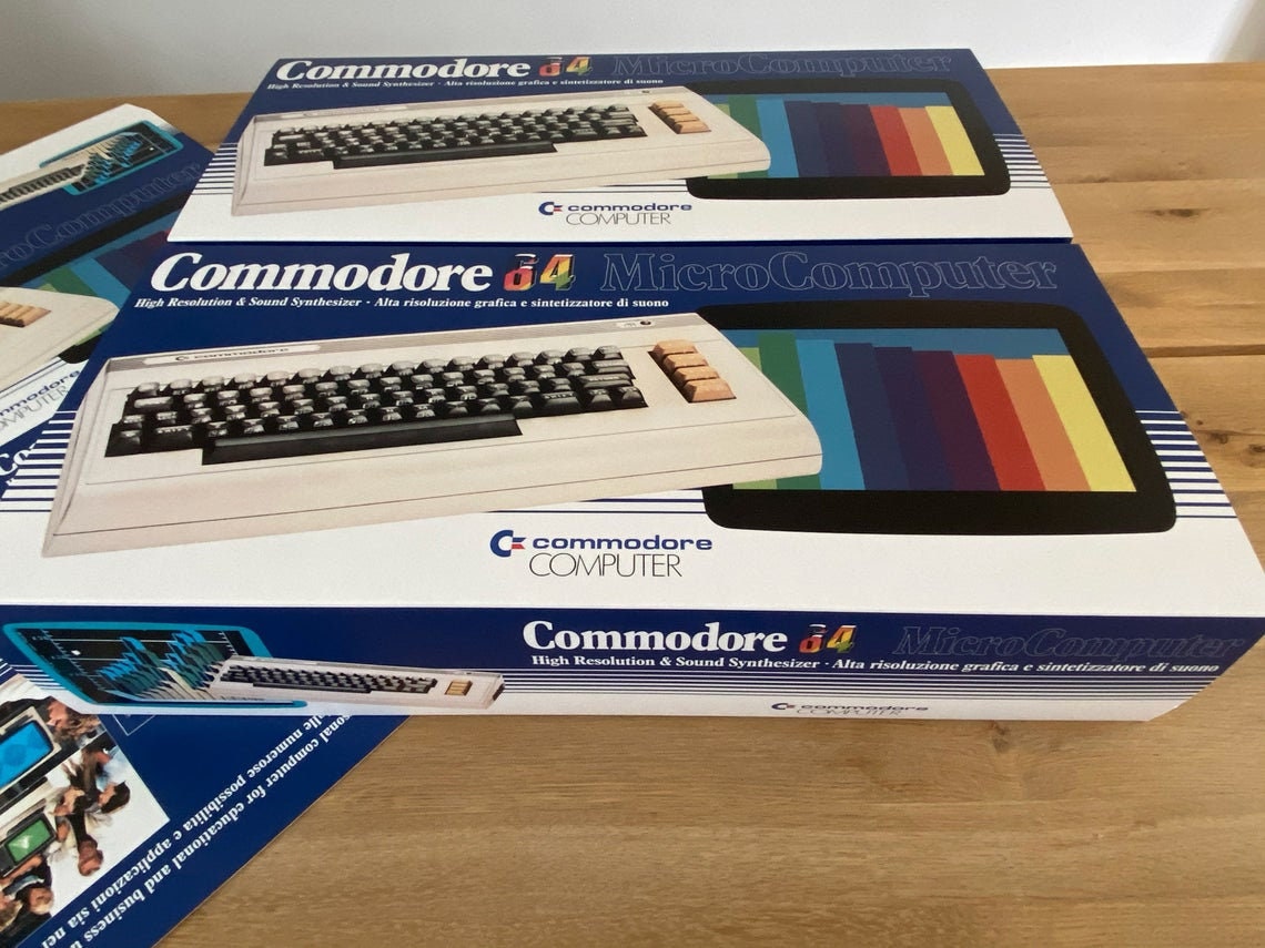 Commodore 64 reproduction Box | Etsy