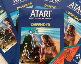 Atari 2600 VCS "Defender" Empty Game Cartridge Box ONLY  ( Caja / Boîte / der Karton / Caixa / Scatola )