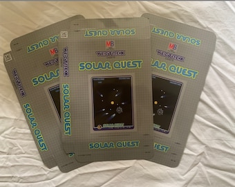 Vectrex "Solar Quest" Leere Patronen Box NUR ( Caja / Boîte / der Karton / Caixa / Scatola / Doos / Papkasse / Pahvilaatikko)