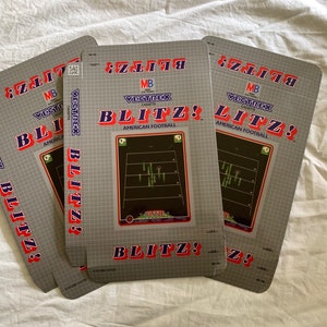 Vectrex &quot;Blitz!&quot; Empty Cartridge Box ONLY  ( Caja / Boîte / der Karton / Caixa / Scatola / Doos / Papkasse / Pahvilaatikko)