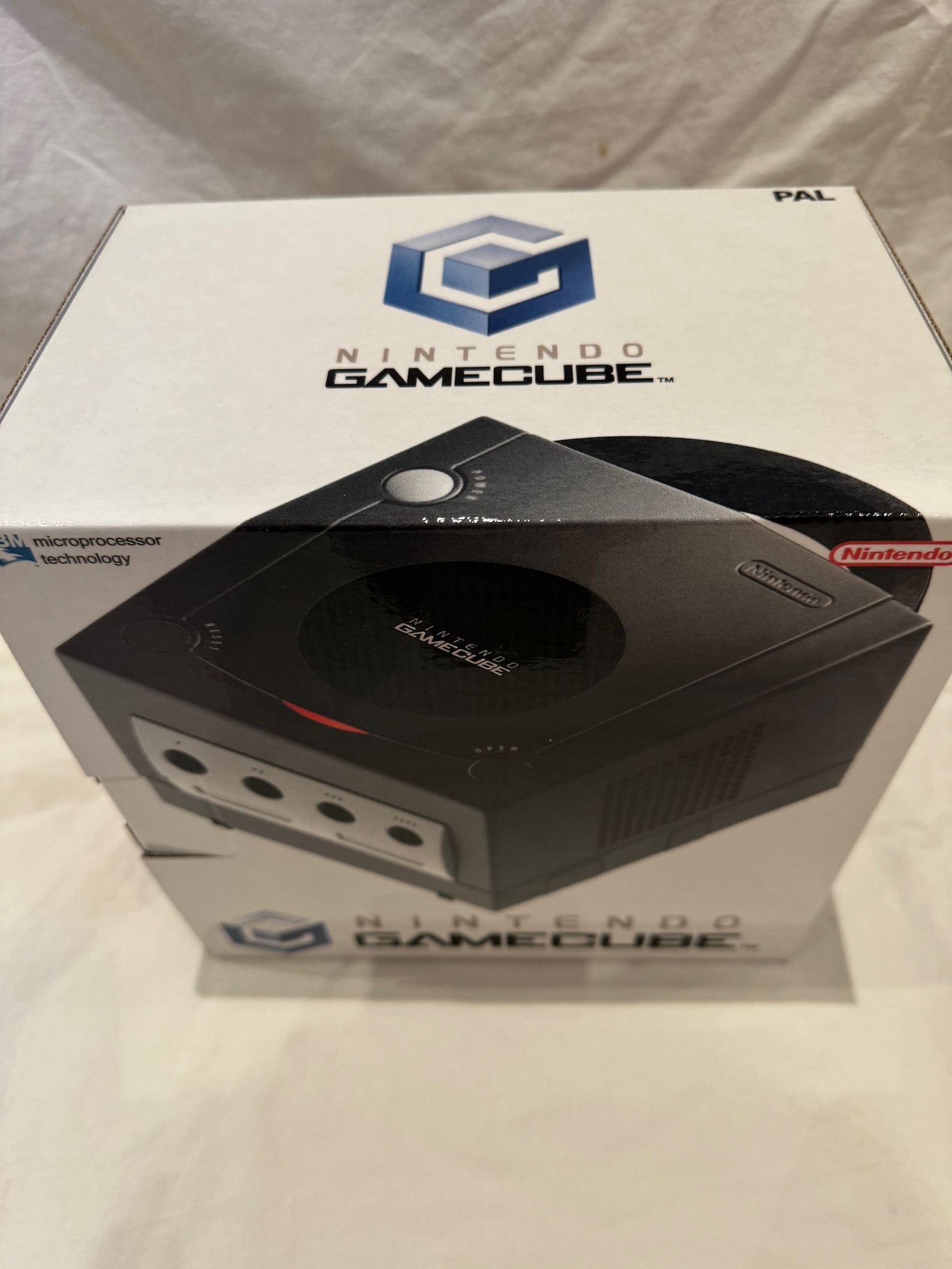 Gamecube Black Console EMPTY BOX Pal UKV ( Caja / Boîte / Der Karton ...