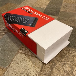 Sinclair Spectrum 128 Toasttrack Leere Box MIT Polys / Schaumstoff Innenschale und Deckel Bild 2