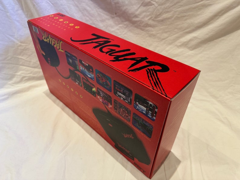 Atari Jaguar Special Edition RED V2 Version EMPTY Console BOX Caja / Boîte / der Karton / Caixa / Scatola image 5