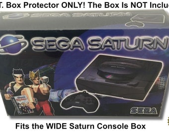 Protector de caja P.E.T. para la caja de la consola ancha Sega Saturn