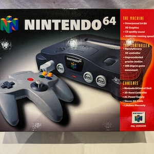 AUSTRALIAN N64 Standard PAL LEER Konsolenbox Nur für Nintendo 64 Australia