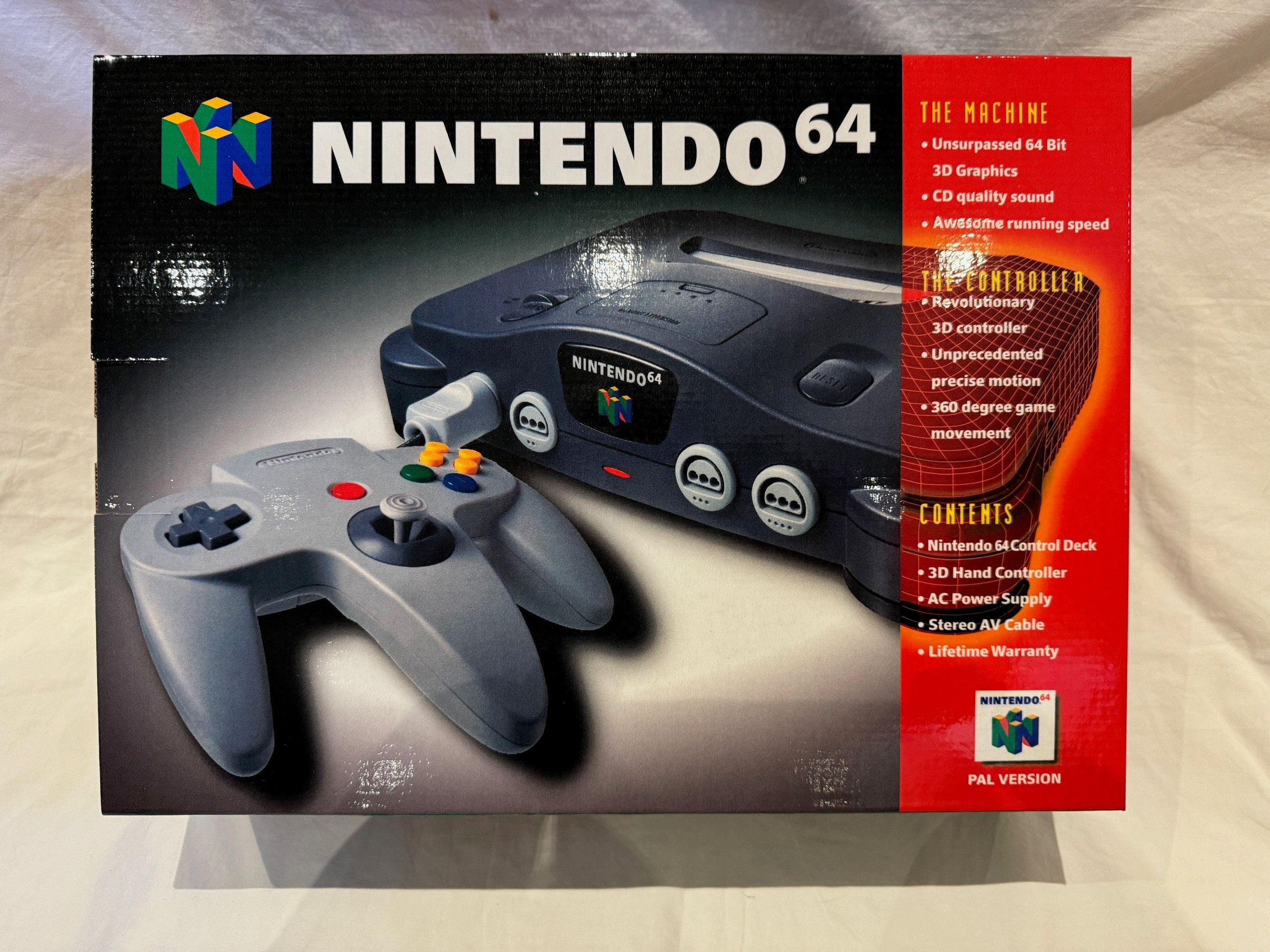 任天堂64空箱とPlayStation DUALSHOK空箱その他 オーストラリア版 N64 標準 PAL 空箱 Nintendo 64 オーストラリア版
