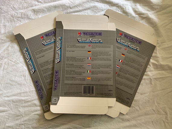 Jeu Cosmic Chasm Pour Vectrex - Cassette MB Avec Notice Et Overlay - Bon état