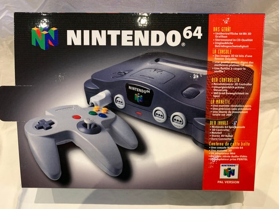 Nintendo 64 store console box