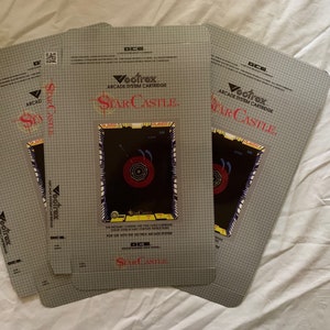 Vectrex 「スター キャッスル」空カートリッジ ボックスのみ (Caja / Boîte / der Karton / Caixa / Scatola / Doos / Papkasse / Pahvilaatikko)