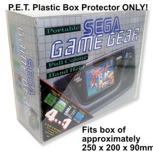 P.E.T. Box Protector for Sega Game UK/EU Console Outer Box