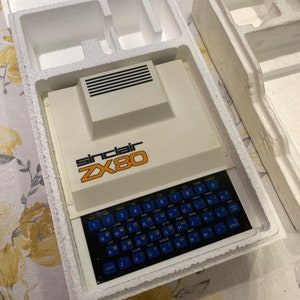 ZX80 Polystyrene ONLY for the Sinclair ZX80 Computer Reproduction (aka Polys / Styrofoam / Inserts )