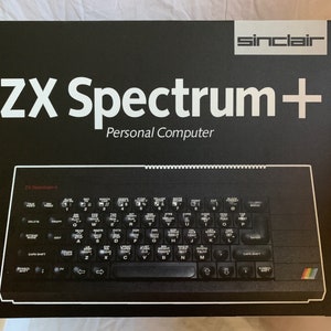 Sinclair ZX Spectrum Plus EMPTY BOX inc Polystyrene ( Caja / Boîte / der Karton / Caixa / Scatola )