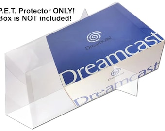 P.E.T. Box Protector for Dreamcast Console Outer Box