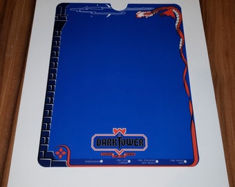 Vectrex Dark Tower Overlay New OEM Quality