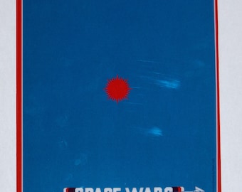 Vectrex Space Wars Overlay New Reproduction OEM Quality