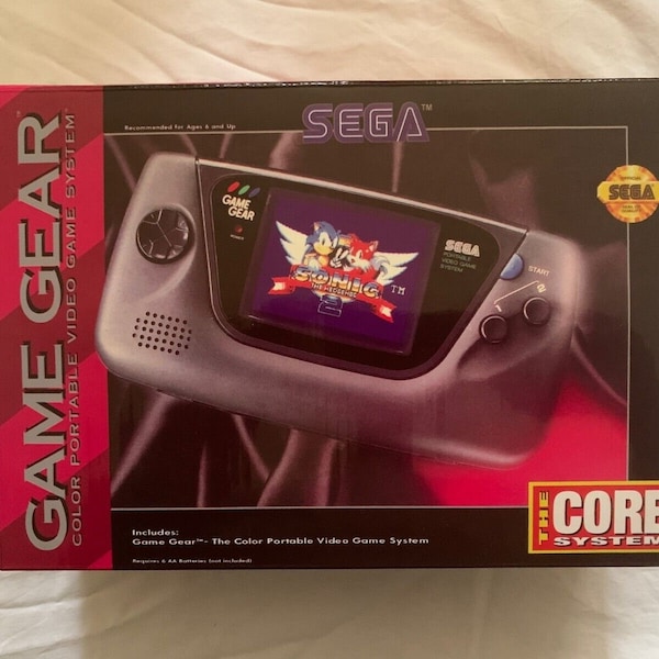 Sega Game Gear USA/NTSC Empty Console Box and Internal Poly/Styrofoam ONLY ( Caja / Boîte / der Karton / Caixa / Scatola )