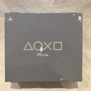 Empty Console Box - BOX ONLY - for PSOne - Optional Inserts and Box Protector ( Caja / Boîte / der Karton / Caixa / Scatola)