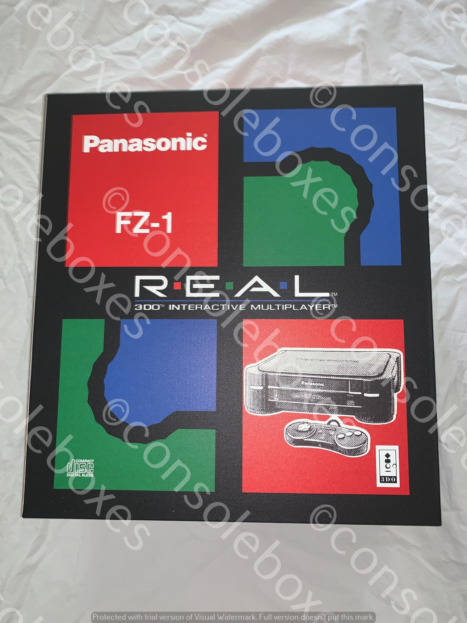 3DO FZ-1 Empty Console Box ( Caja / Boîte / Der Karton / Caixa