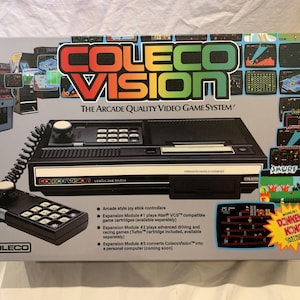 Lege doos ColecoVision NTSC-console met OPTIONEEL Karton "Poly" (Caja / Boîte / der Karton / Caixa / Scatola)