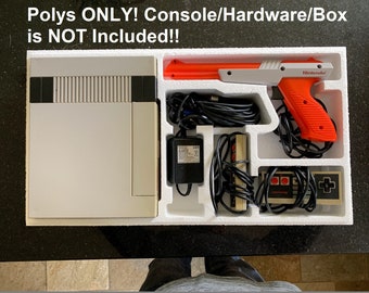 NES "Action Set" Polystyrene (aka Polys / Inserts / Foam ) Reproduction Nintendo