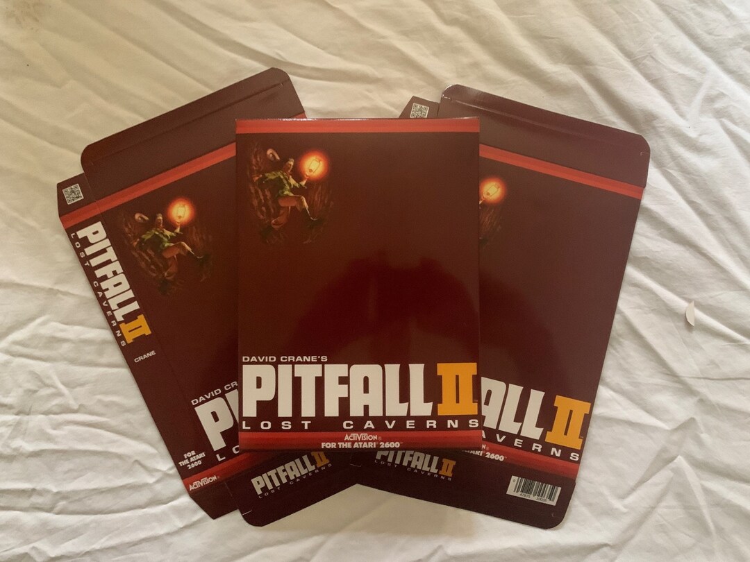 COMPLET - PITFALL II boite + notice Atari 2600 VCS Pal Sécam Activision