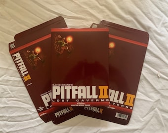 Atari 2600 VCS "Pitfall II" Empty Game Cartridge Box ONLY  ( Caja / Boîte / der Karton / Caixa / Scatola )