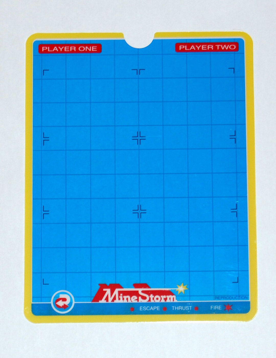 Overlay/Filtre Jeu Minestorm Pour Console Vectrex MB - Édition 1983 - Très Bon état