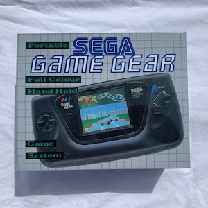 Empty Console Box for Sega Game Gear PAL with Optional Internal Poly/Styrofoam ONLY ( Caja / Boîte / der Karton / Caixa / Scatola )