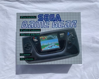 Sega Game Gear PAL Empty Console Box Optional Internal Poly/Styrofoam ONLY ( Caja / Boîte / der Karton / Caixa / Scatola )