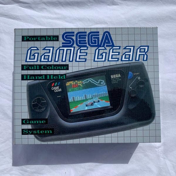 Sega Game Gear PAL Empty Console Box Optional Internal Poly/Styrofoam ONLY ( Caja / Boîte / der Karton / Caixa / Scatola )